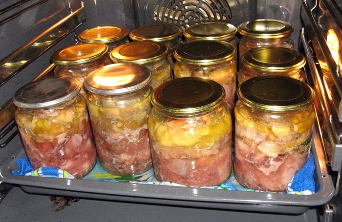 Тушенка из говядины в домашних условиях в духовке