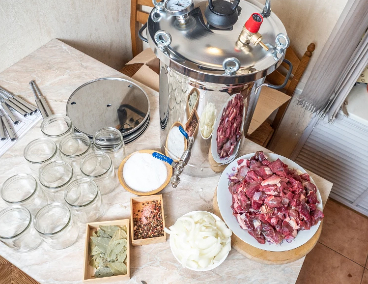 тушенка из свинины в автоклаве рецепты