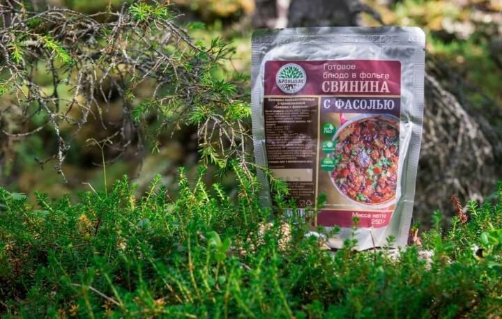 Изображение Свинина с фасолью 250 г