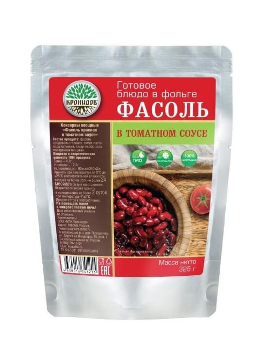 Фасоль в соусе