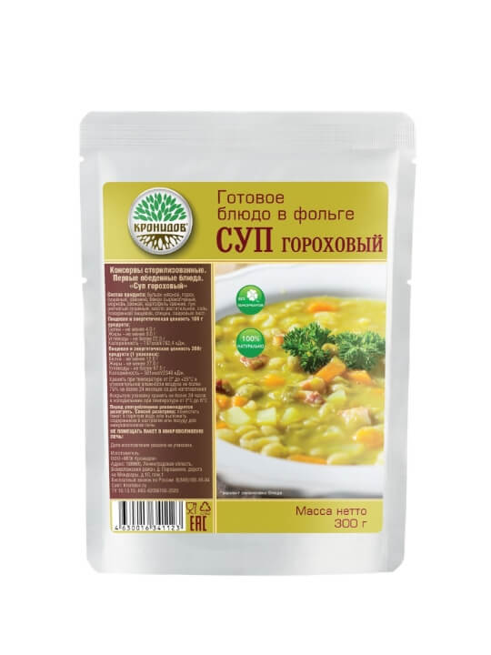 Суп с горохом