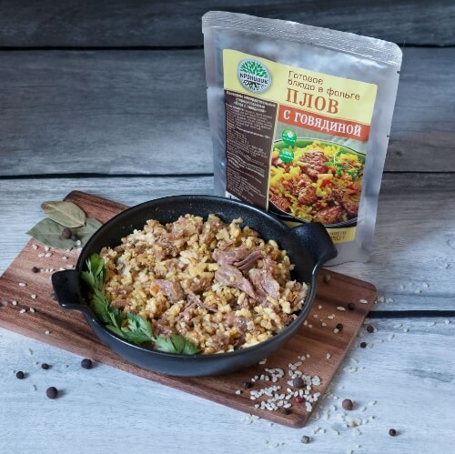 Плов с говядиной