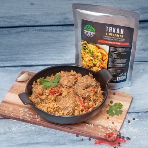 Тяхан с индейкой