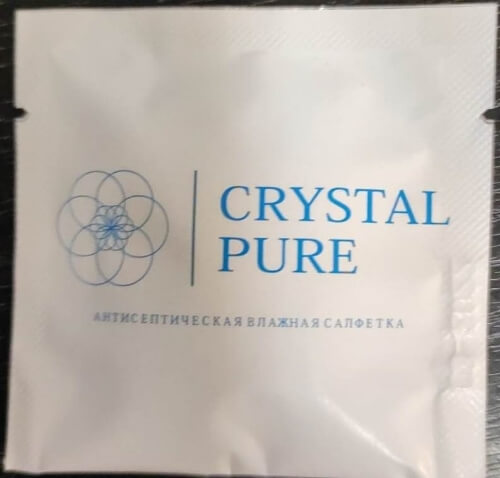 Изображение Освежающая влажная салфетка