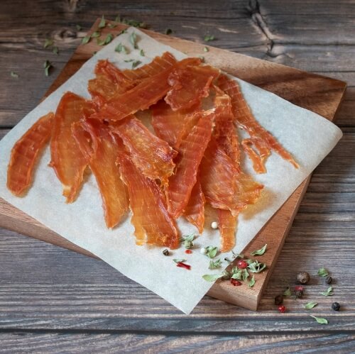  Чипсы из вяленой курицы Классические