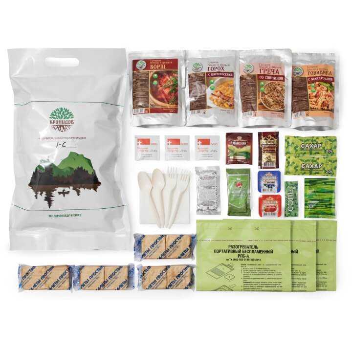 Индивидуальный рацион питания 1 состав