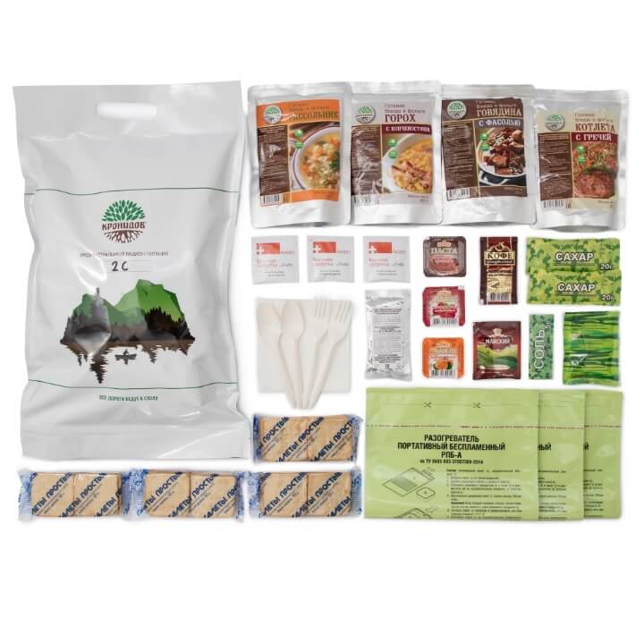 Индивидуальный рацион питания 2 состав